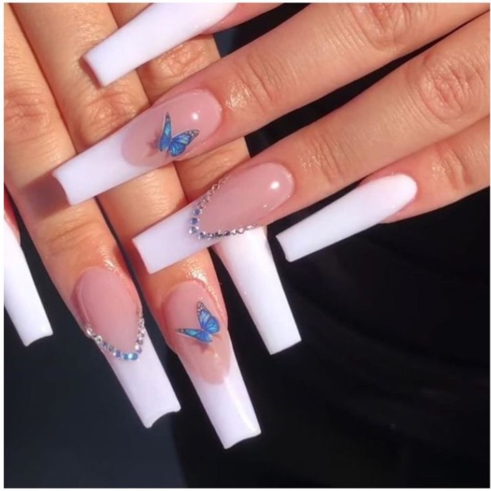 🦋Butterfly Press On Nails